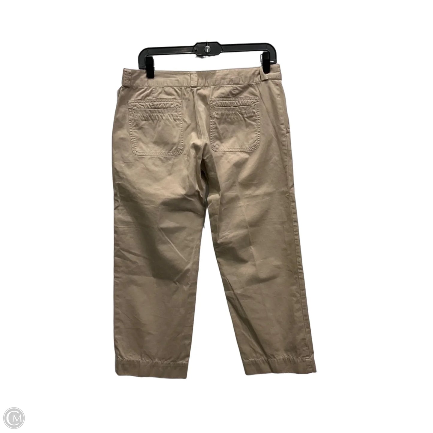 Pants Cropped By Lacoste In Tan, Size: Xl