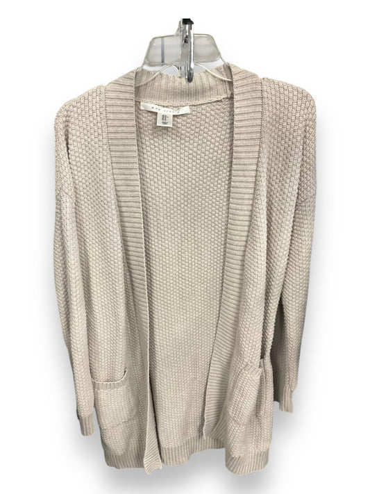 Sweater Cardigan By Max Studio In Beige, Size: M