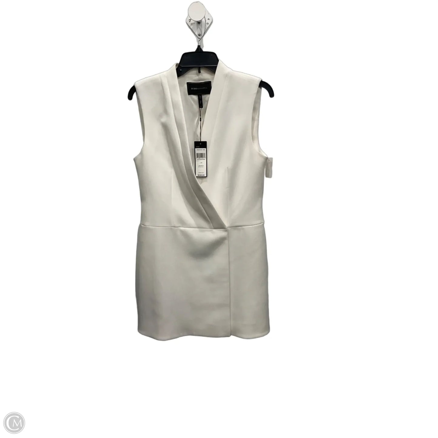 Dress Casual Midi By Bcbgmaxazria In Cream, Size: S