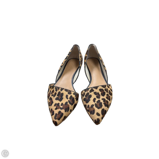 Shoes Flats By J. Crew In Animal Print, Size: 7