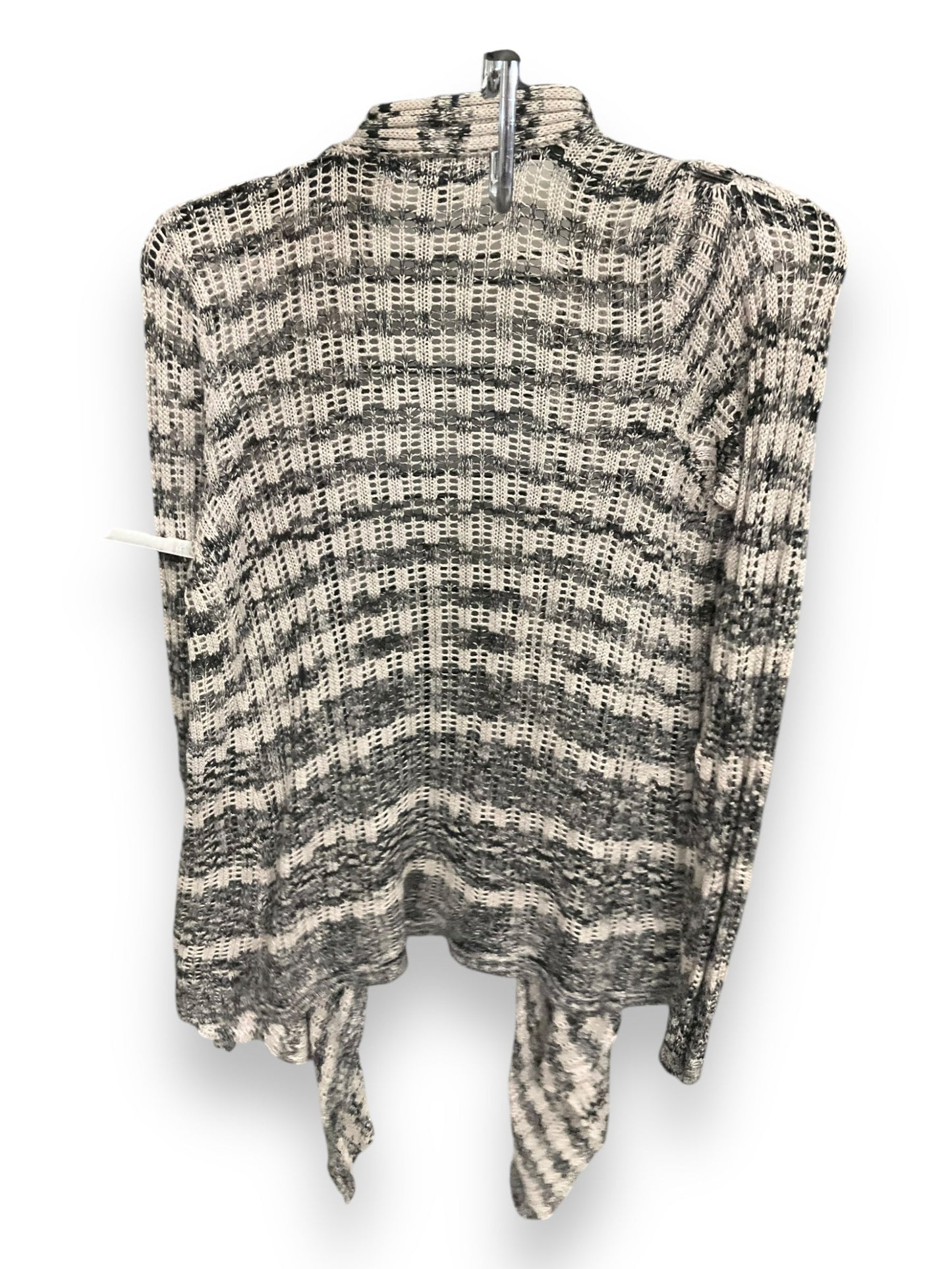 Cardigan By Inc In Black & Cream, Size: Xs