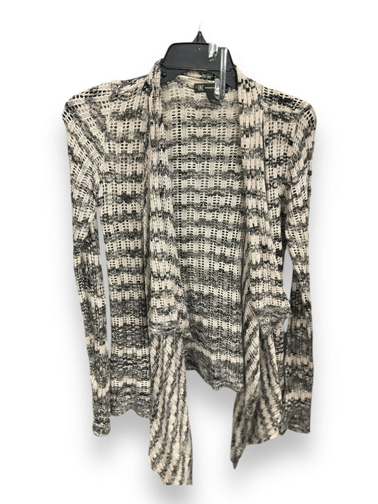 Cardigan By Inc In Black & Cream, Size: Xs