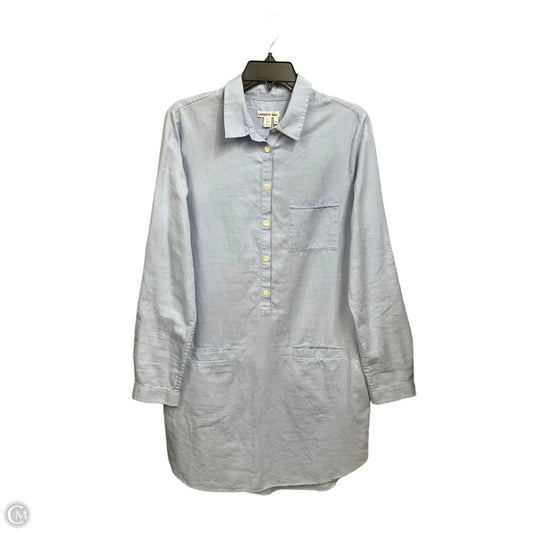 Top Long Sleeve By Lacoste In Blue, Size: 2x