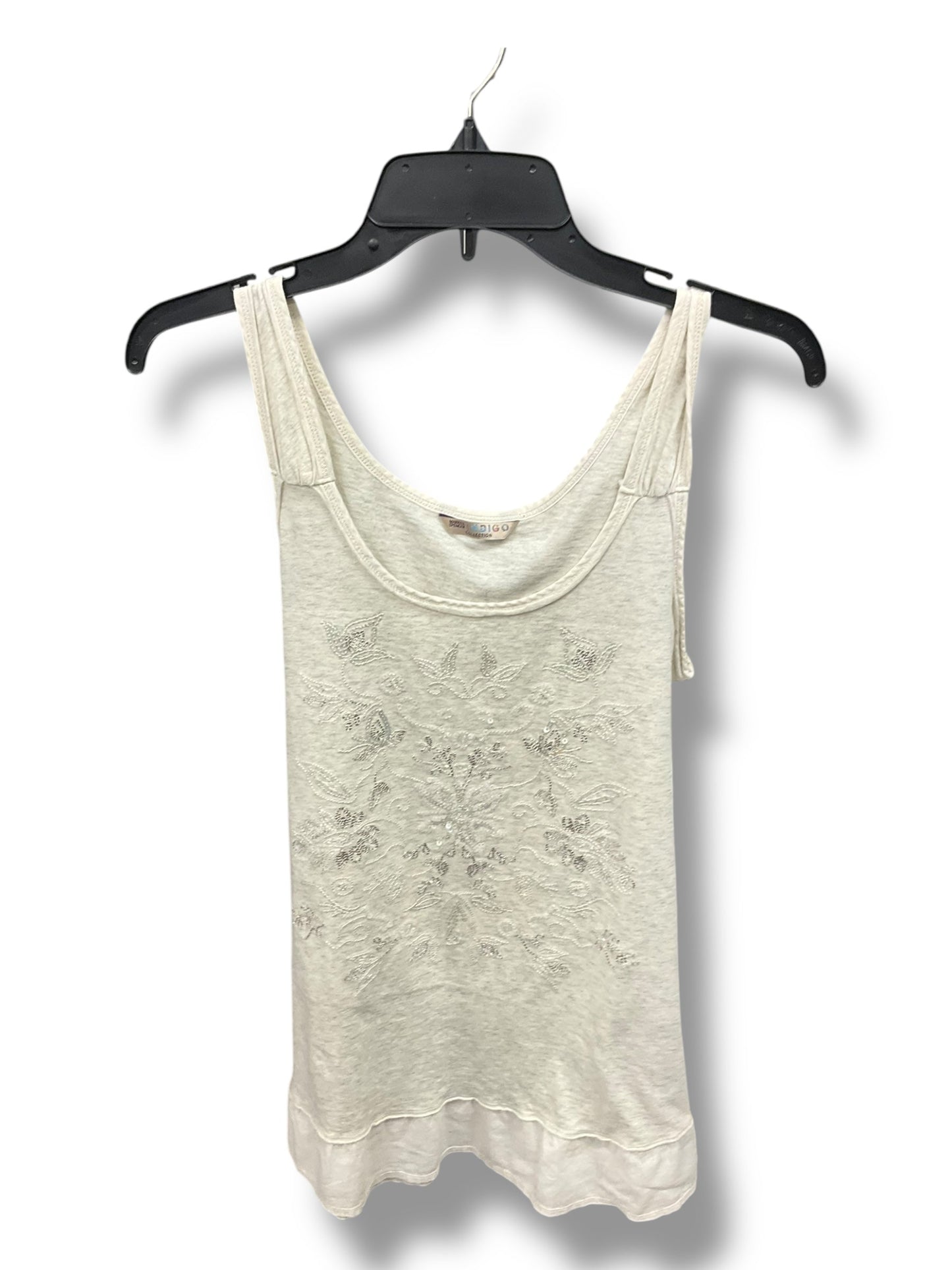 Top Sleeveless By Marled In Beige, Size: M