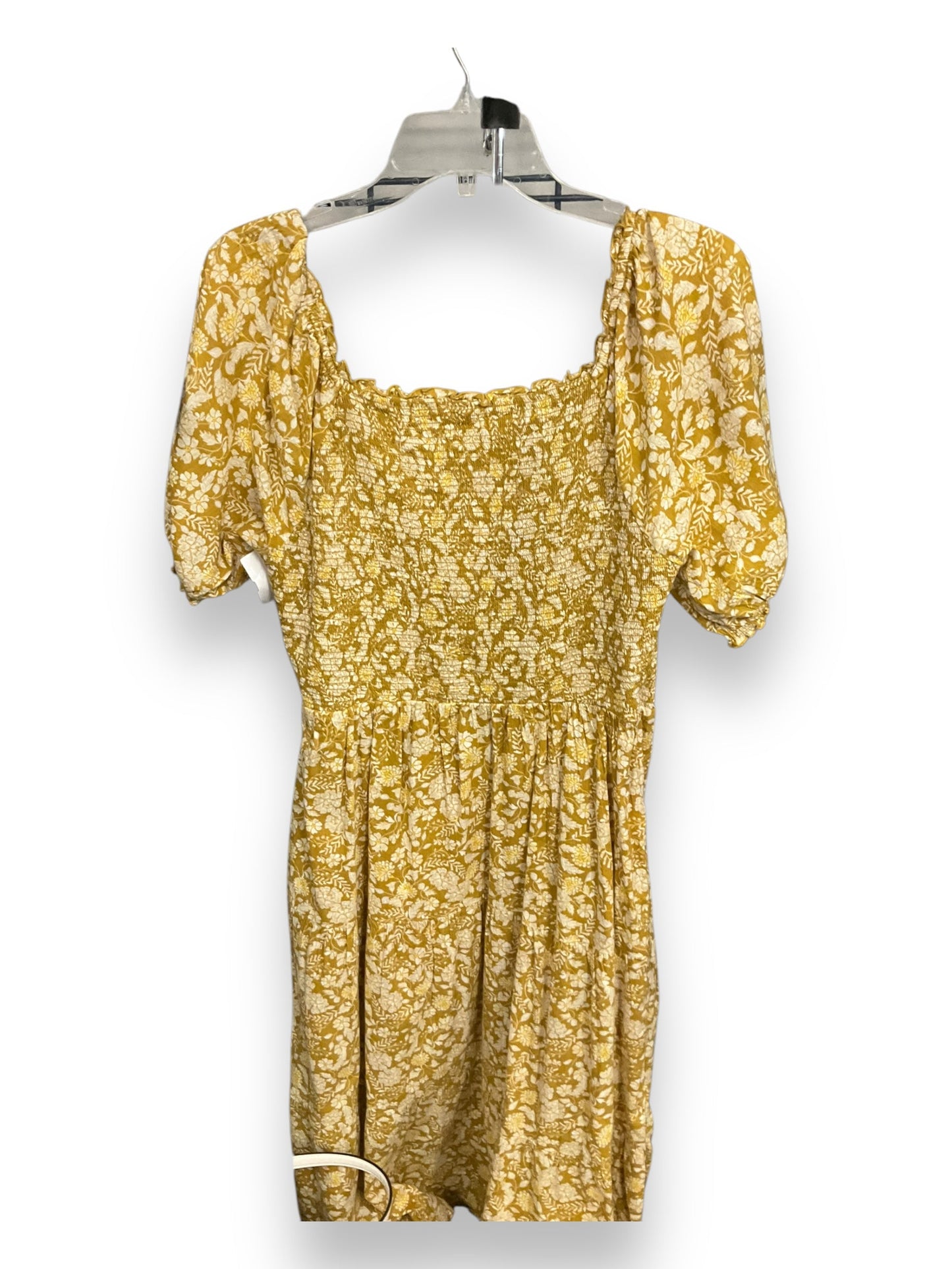 Dress Casual Maxi By Old Navy In Yellow, Size: L