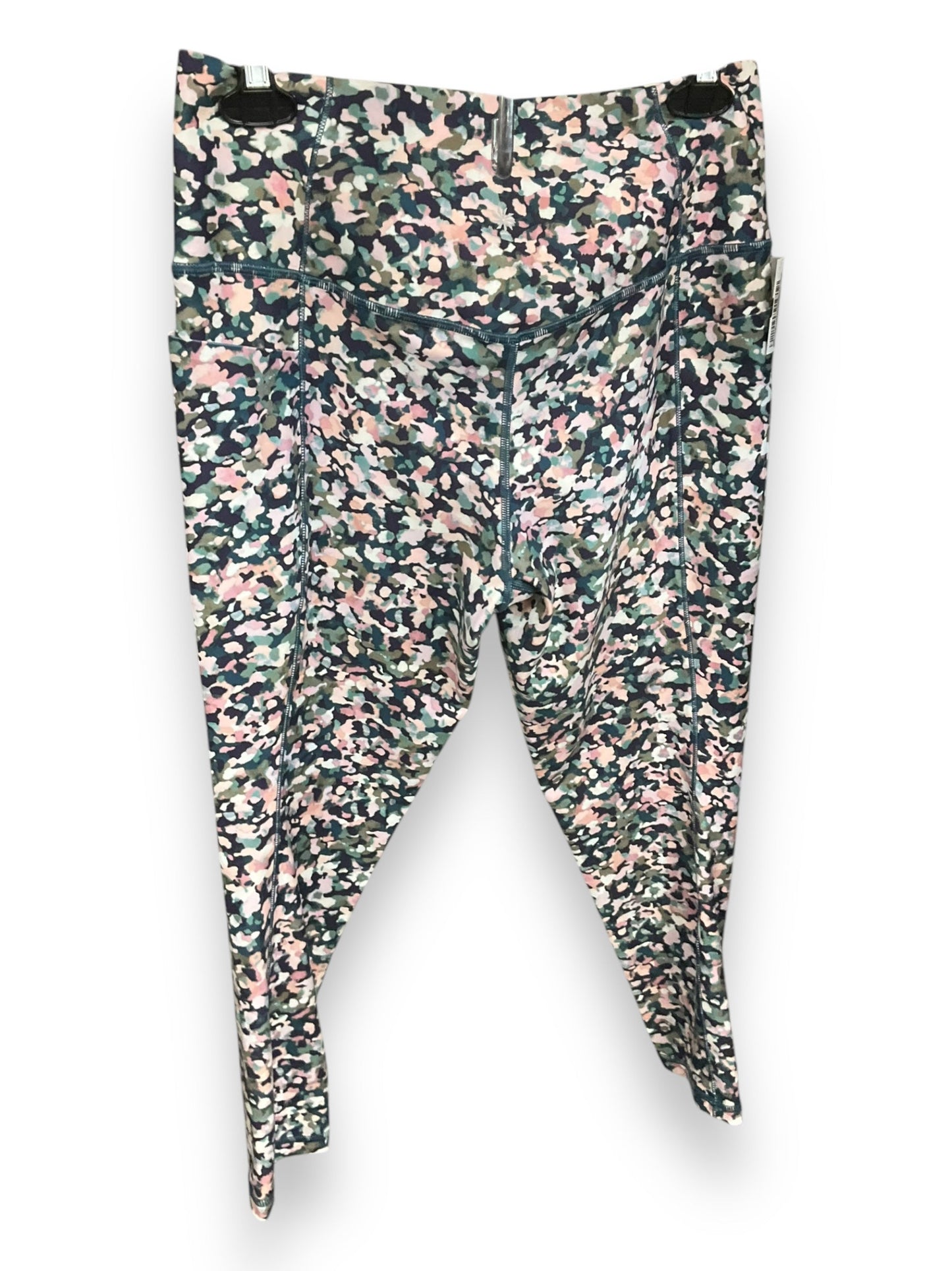 Athletic Capris By Athleta In Multi-colored, Size: L