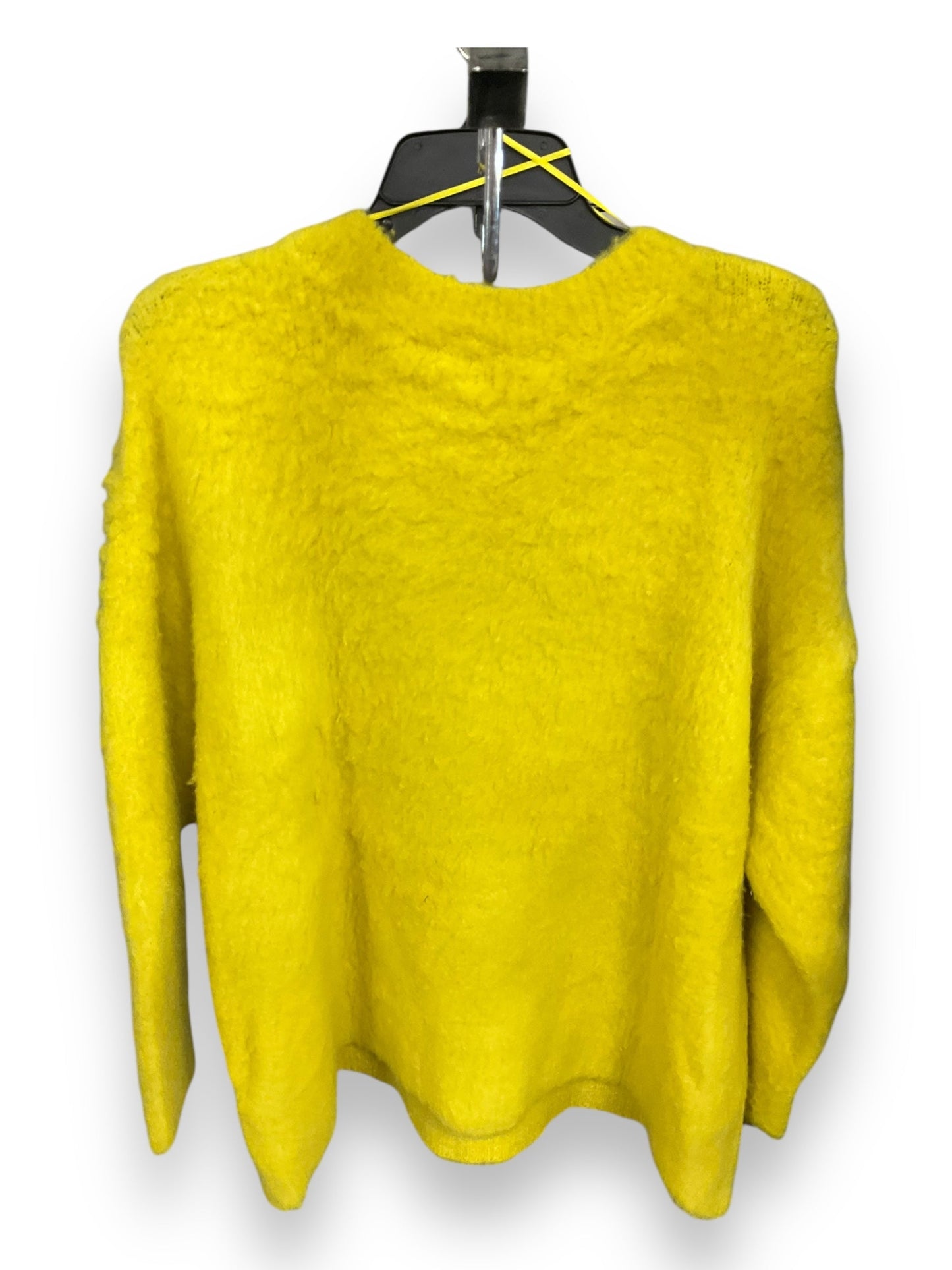 Sweater By Anthropologie In Yellow, Size: L