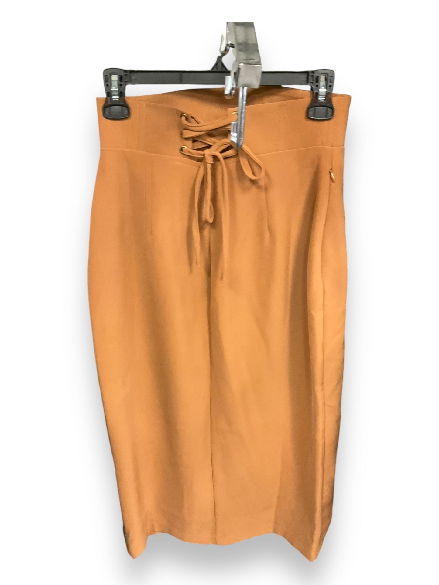 Skirt Midi By Clothes Mentor In Brown, Size: M