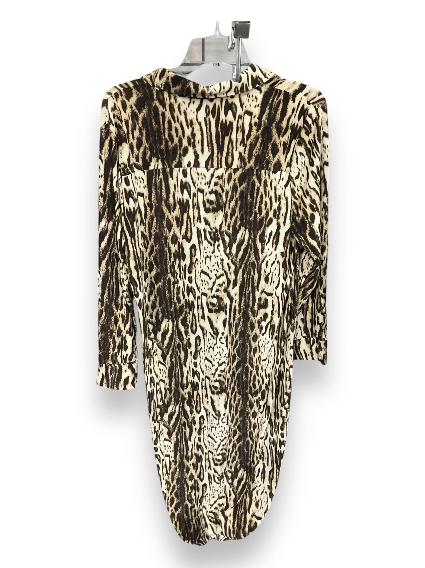 Dress Casual Midi By Inc In Animal Print, Size: L