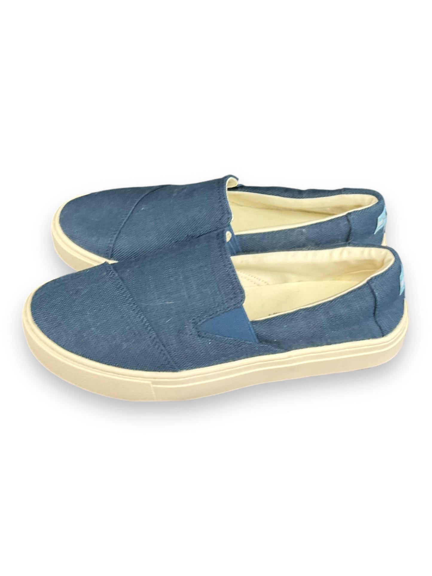 Shoes Flats By Toms In Blue, Size: 7.5