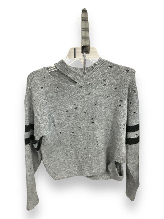 Sweater By Topshop In Grey, Size: Xs