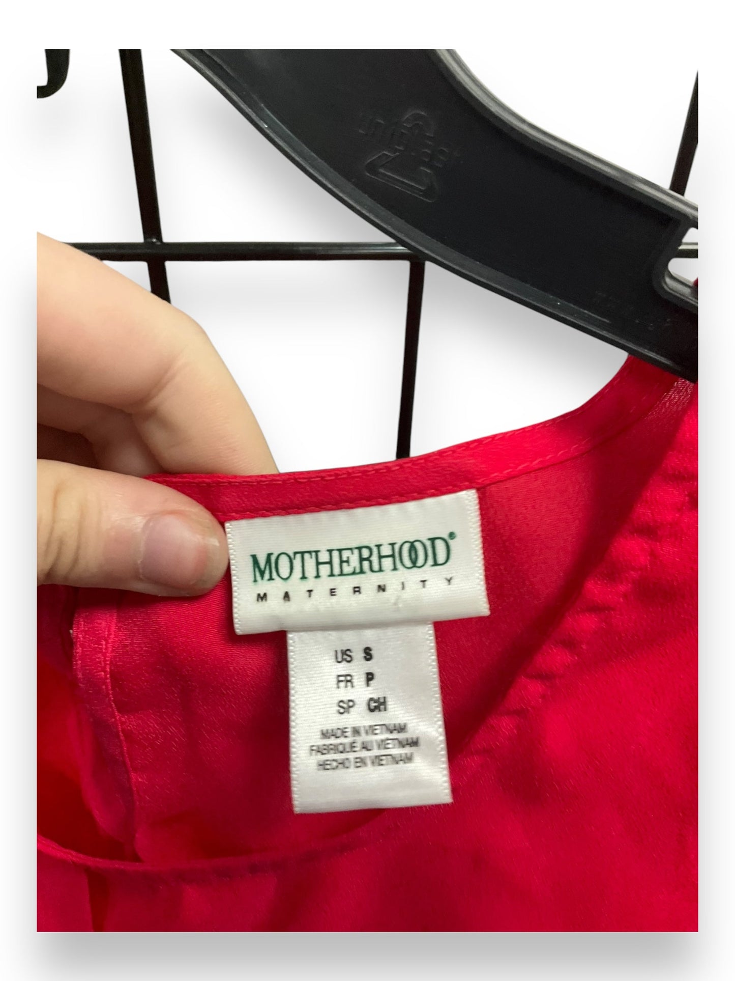 Maternity Top Sleeveless By Motherhood, Size: S