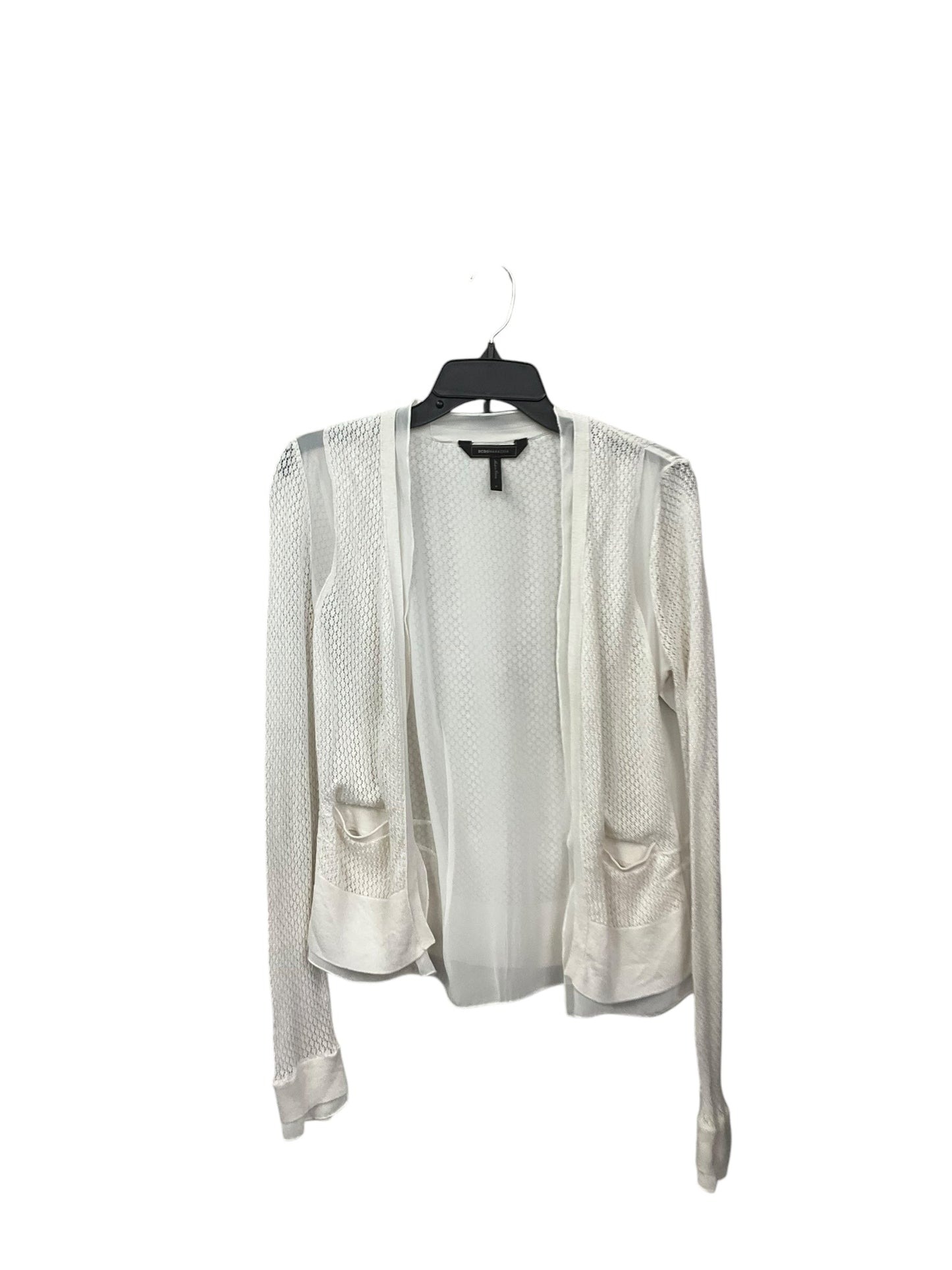 Cardigan By Bcbgmaxazria In White, Size: S