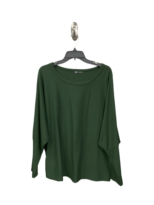 Top 3/4 Sleeve Basic By Clothes Mentor In Green, Size: Xl