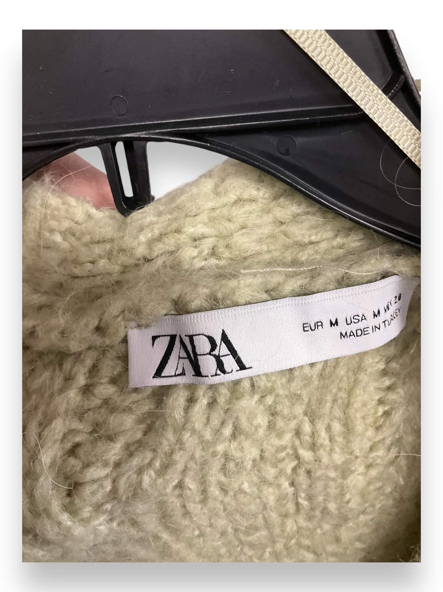 Cardigan By Zara In Green, Size: M