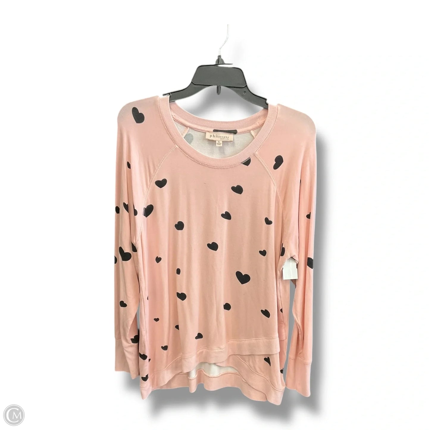 Top Long Sleeve By Clothes Mentor In Cream, Size: L