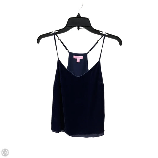 Top Sleeveless Designer By Lilly Pulitzer In Purple, Size: Xs