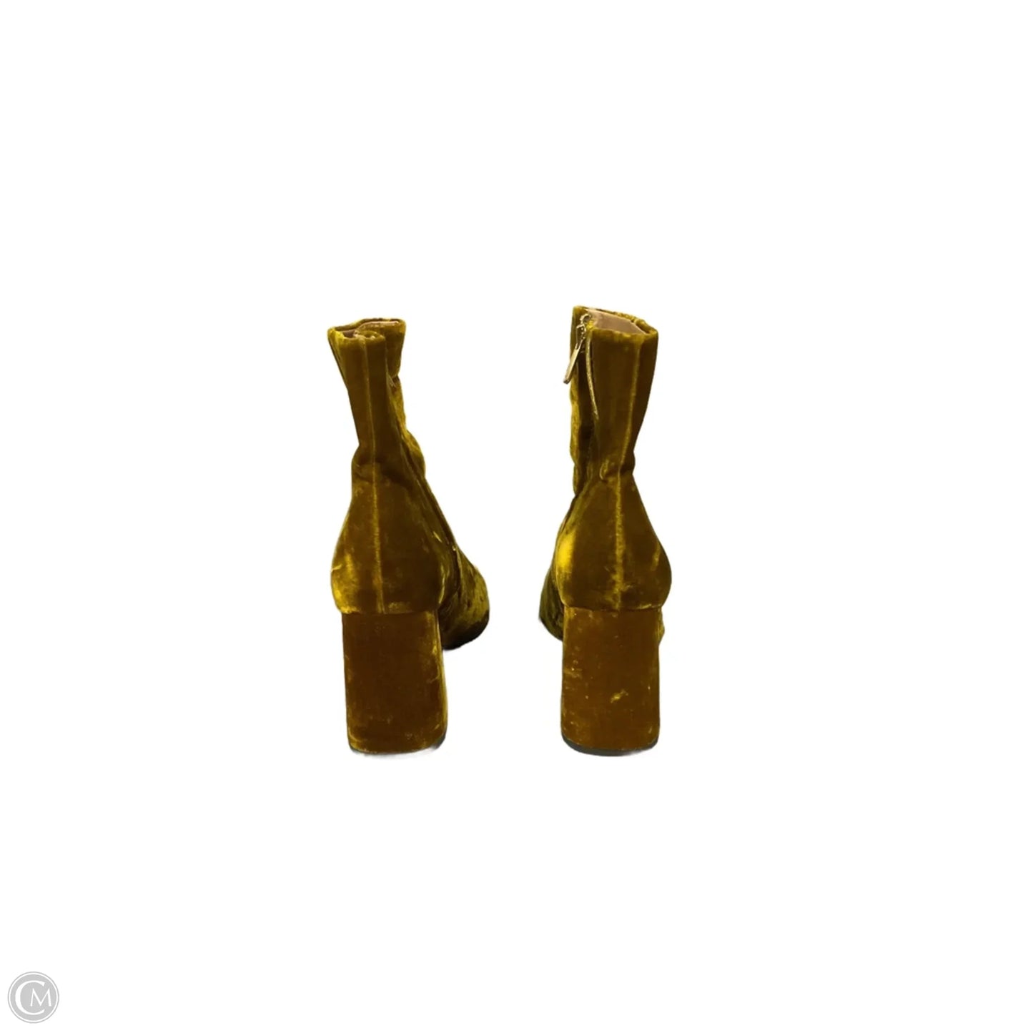 Boots Ankle Heels By Sam Edelman In Gold, Size: 9
