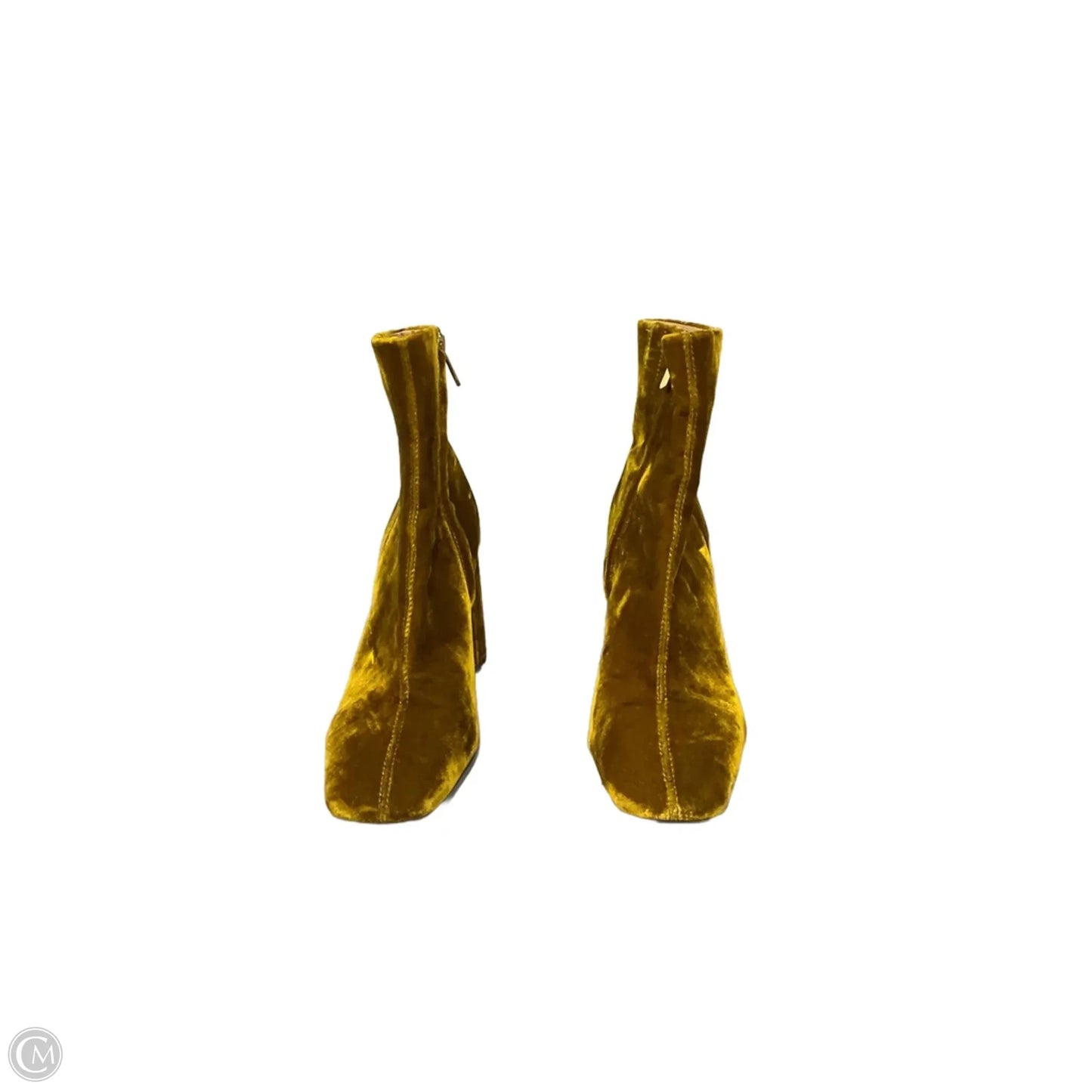 Boots Ankle Heels By Sam Edelman In Gold, Size: 9