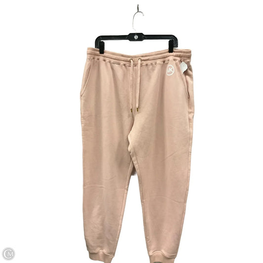 Pants Joggers By Michael By Michael Kors In Pink, Size: Xl