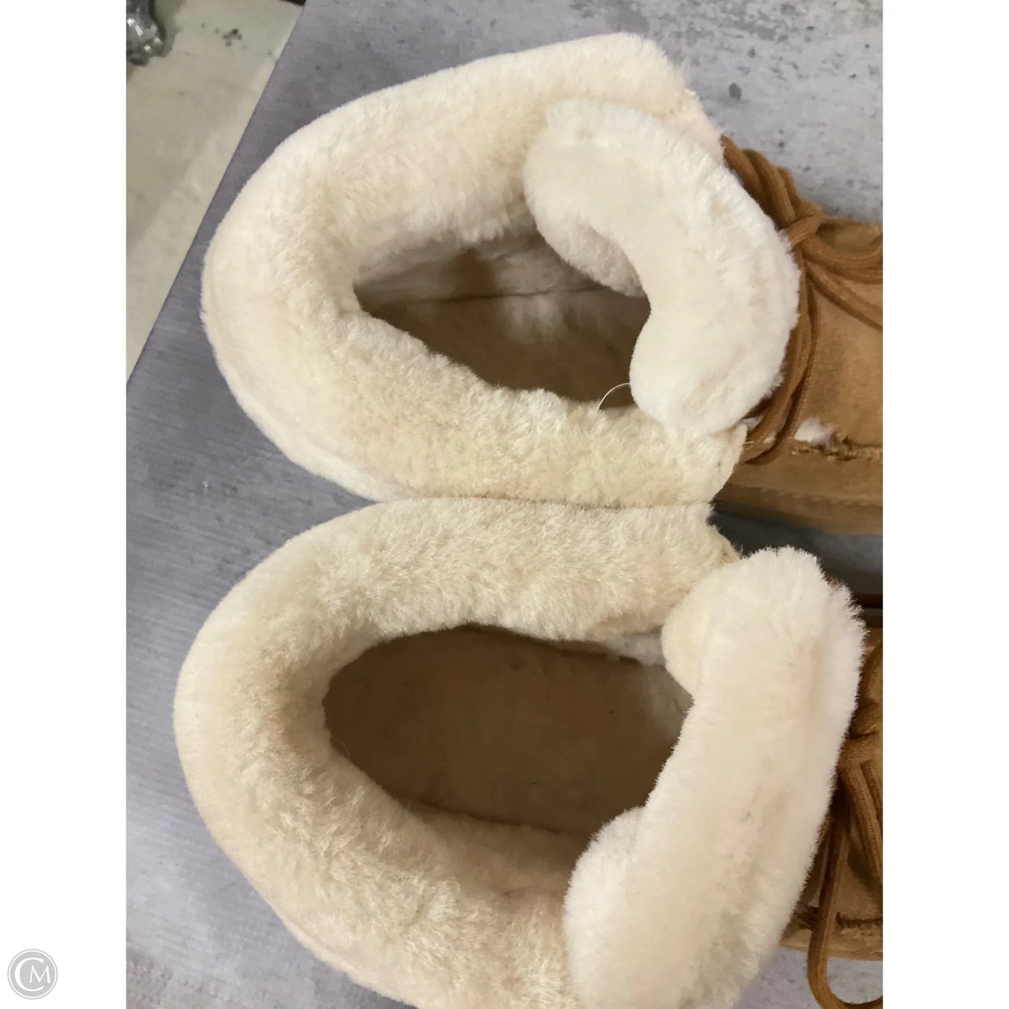 Shoes Designer By Ugg In Brown, Size: 9