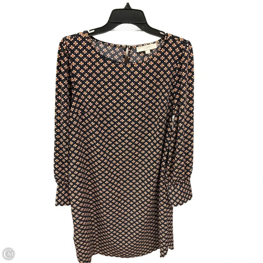Dress Casual Midi By Loft In Floral Print, Size: L