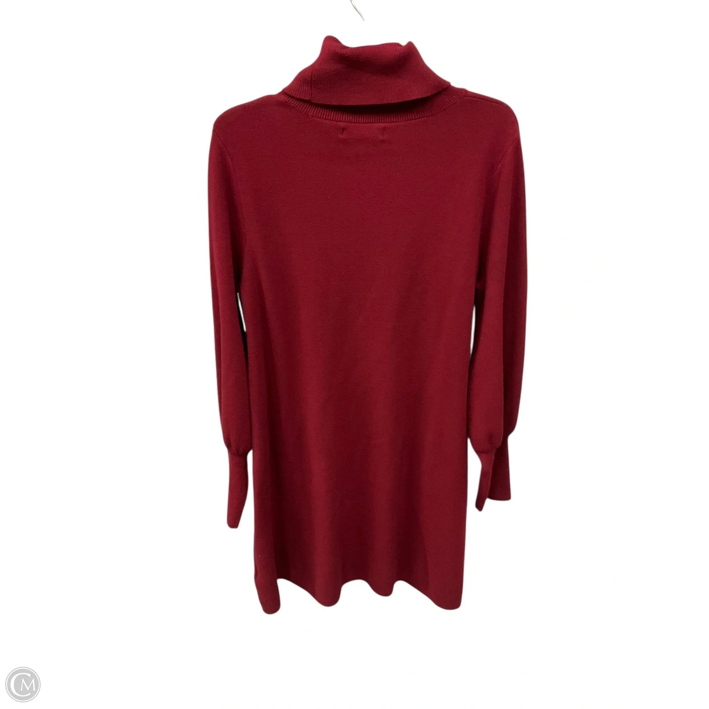 Dress Sweater By Tahari In Maroon, Size: L