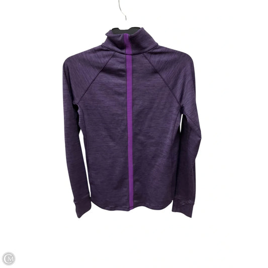 Athletic Jacket By Under Armour In Purple, Size: M