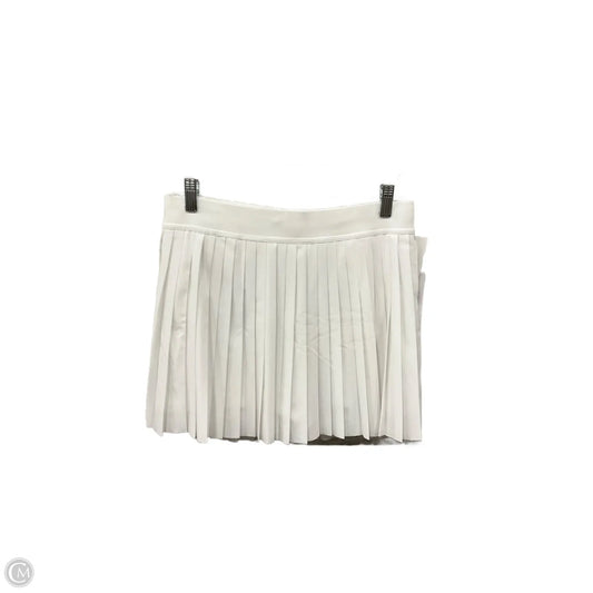 Athletic Skort By Athleta In White, Size: M