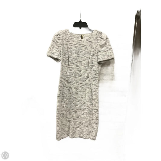 Dress Casual Midi By Calvin Klein In Black & White, Size: M