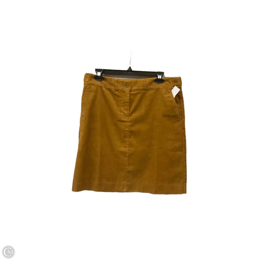 Skirt Midi By Talbots In Brown, Size: M