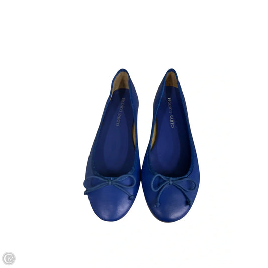 Shoes Flats By Franco Sarto In Blue, Size: 9