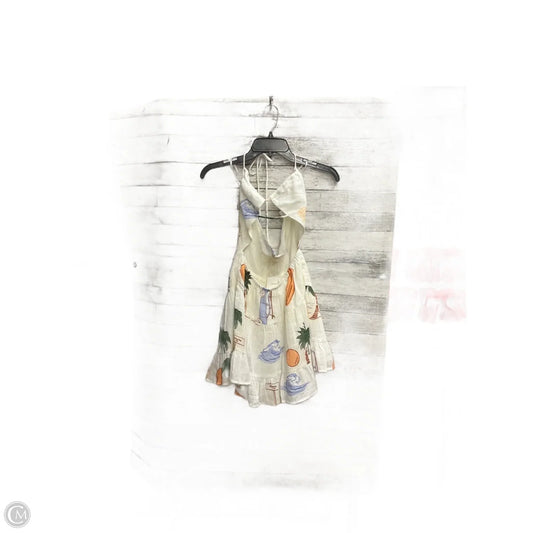 Dress Casual Midi By Clothes Mentor In Multi-colored, Size: S