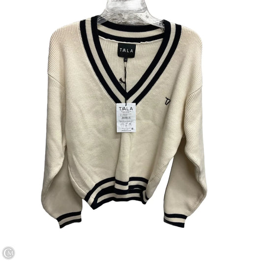 Sweater By Clothes Mentor In Cream, Size: Xs