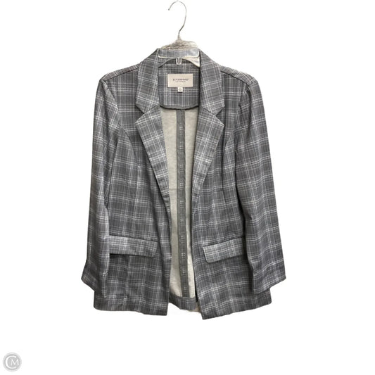 Blazer By Liverpool In Plaid Pattern, Size: M