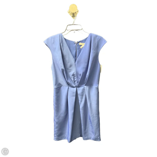 Dress Casual Midi By Bcbg In Blue, Size: 6