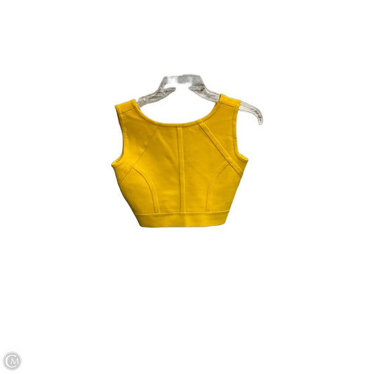 Top Sleeveless By Bcbg In Yellow, Size: Xs