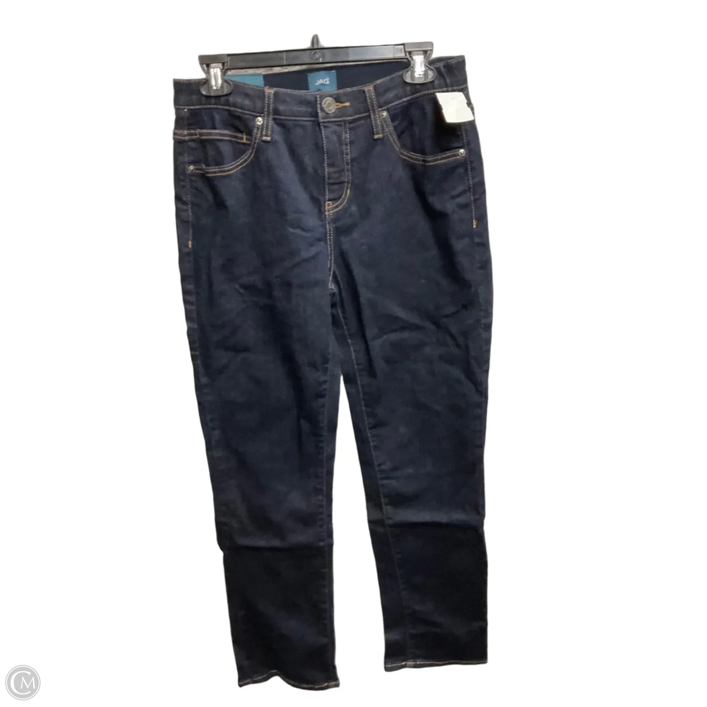 Jeans Straight By Jag In Blue Denim, Size: 10p