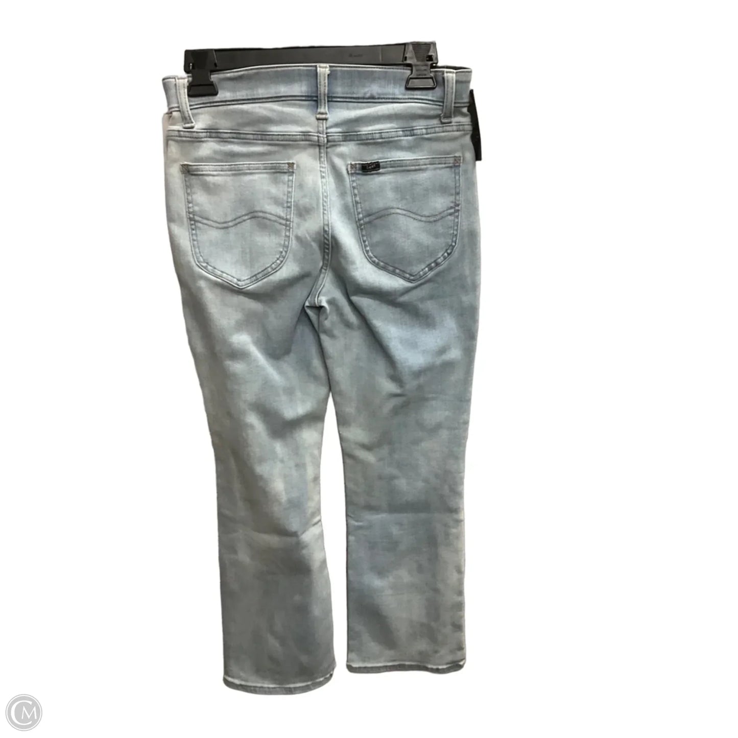 Jeans Straight By Lee In Blue Denim, Size: 6
