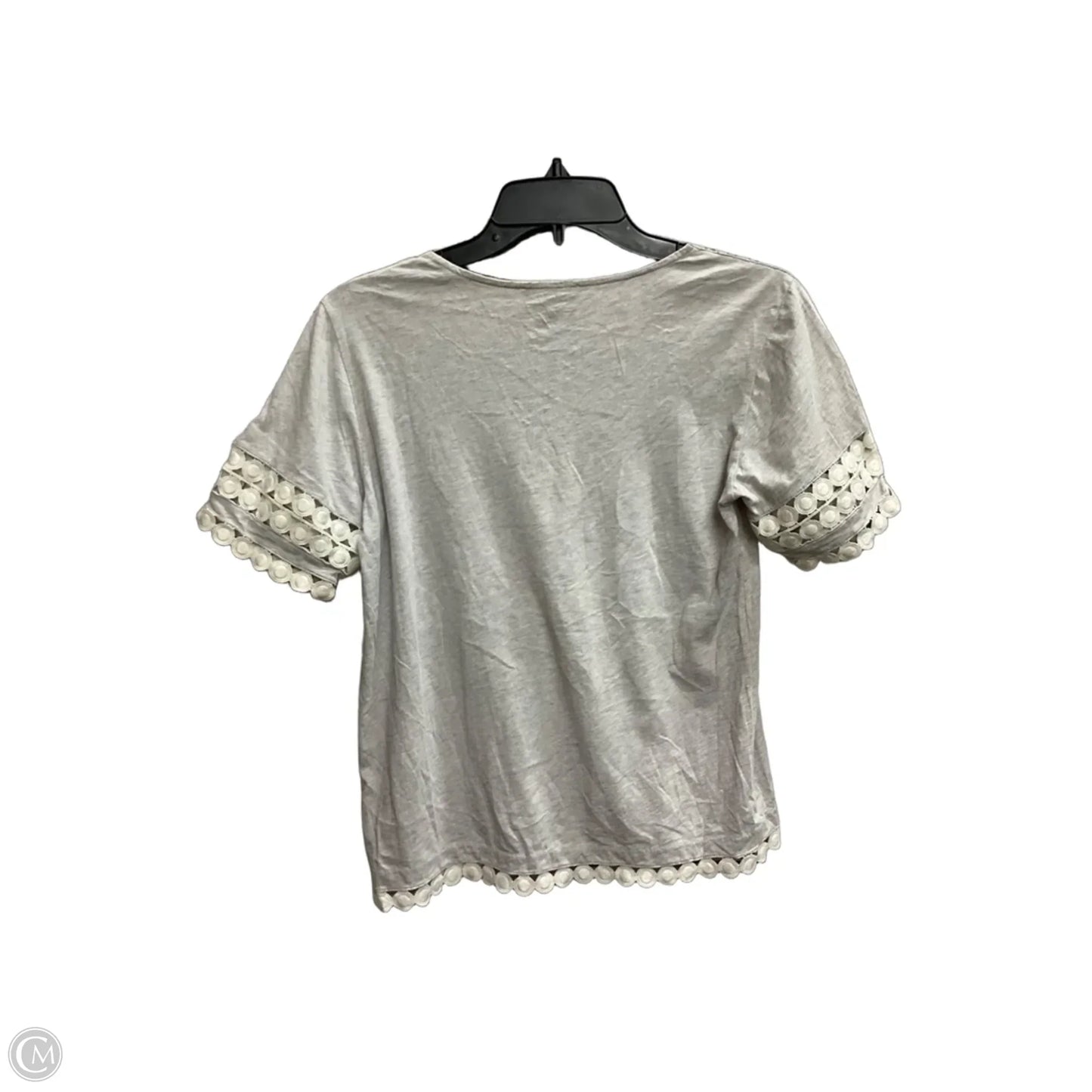 Top Short Sleeve By J. Crew In Grey, Size: Xxs