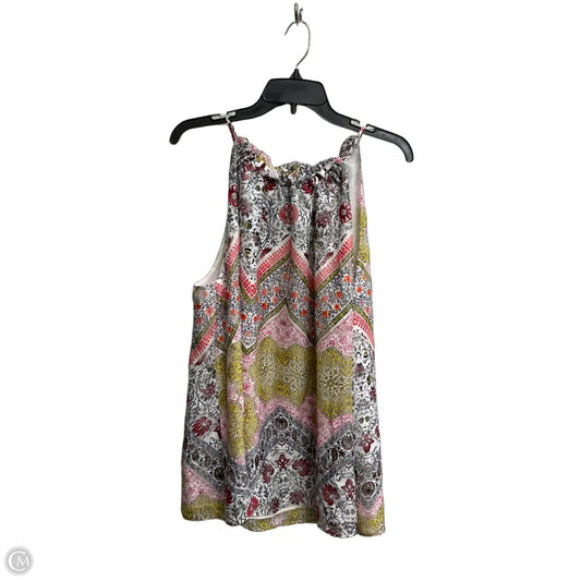 Top Sleeveless By Loft In Multi-colored, Size: 20