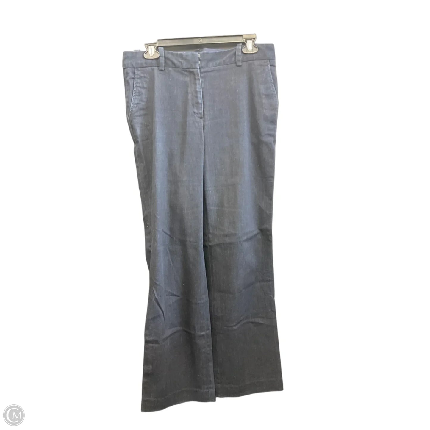 Jeans Wide Leg By J. Crew In Blue Denim, Size: 8
