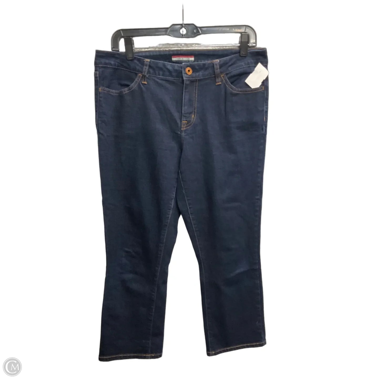 Jeans Straight By Tommy Hilfiger In Blue Denim, Size: 10