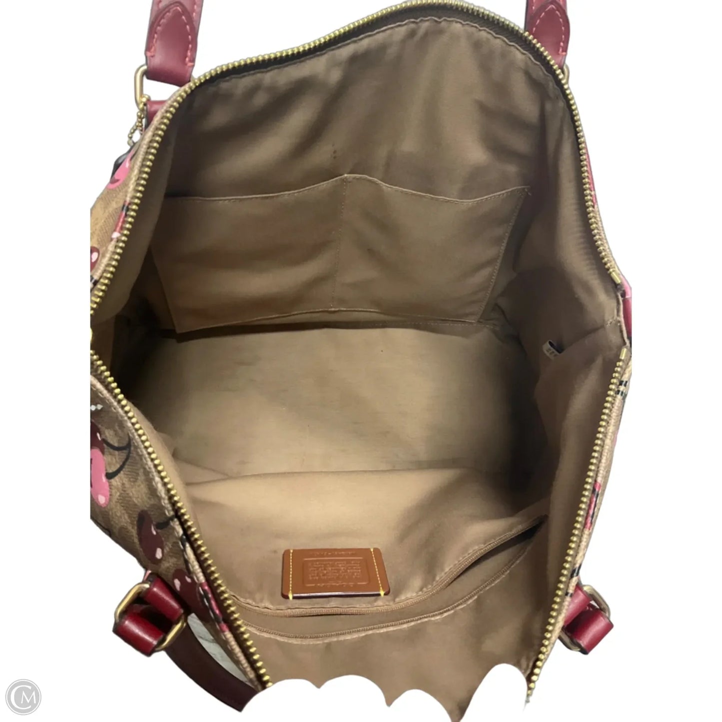 Tote Designer By Coach, Size: Large