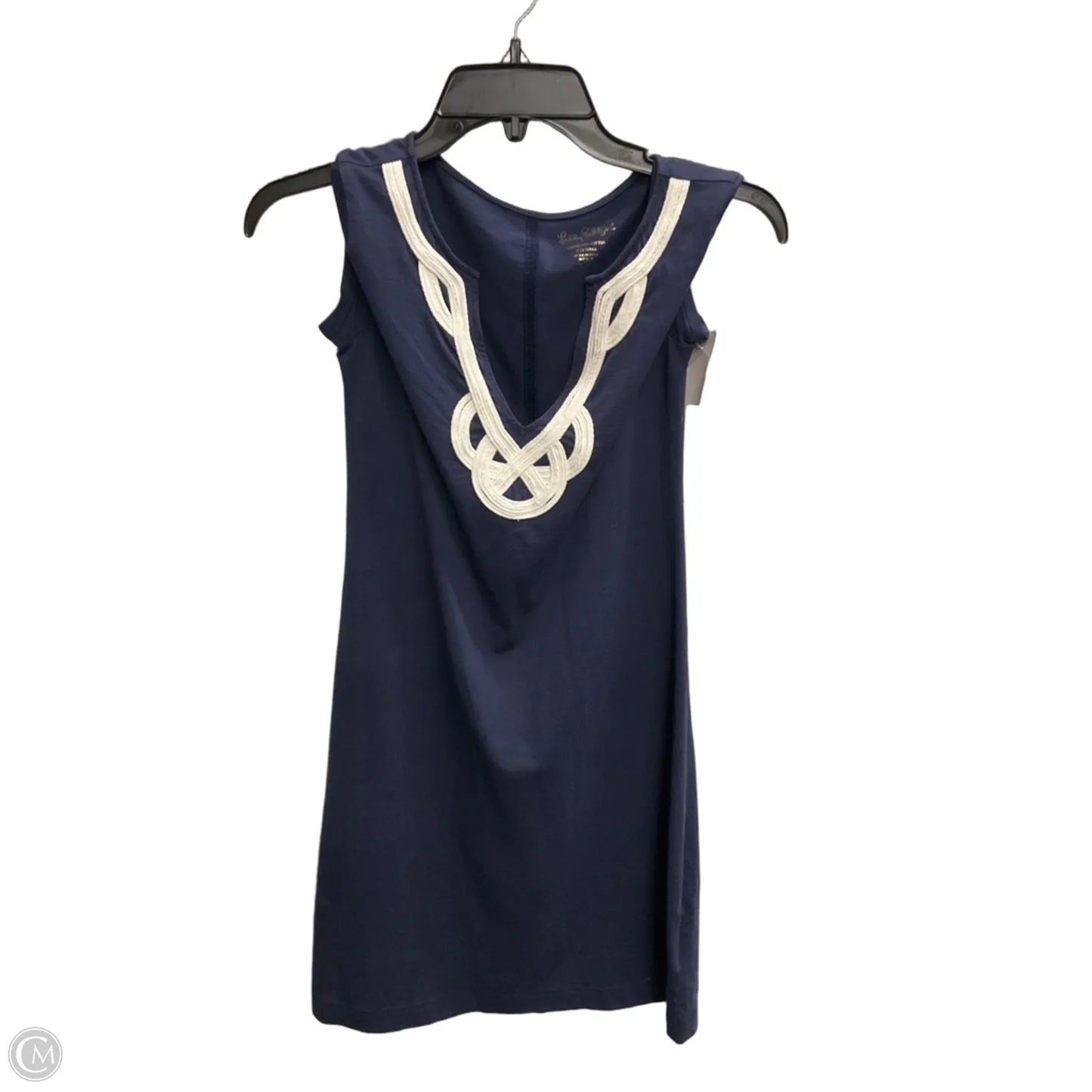 Dress Designer By Lilly Pulitzer In Navy, Size: Xxs