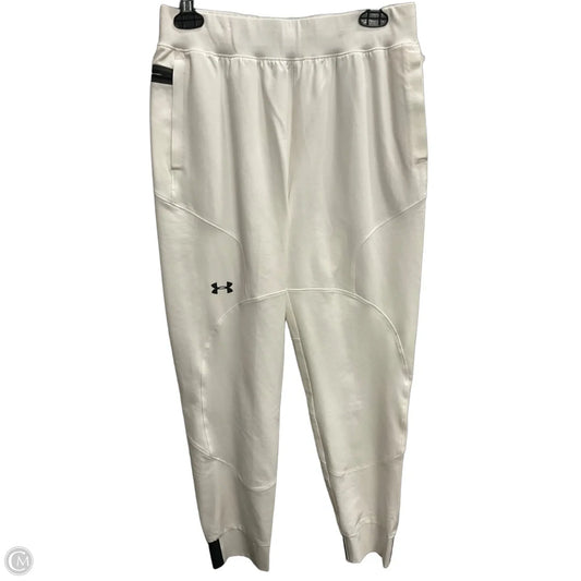 Athletic Pants By Under Armour In White, Size: Sp
