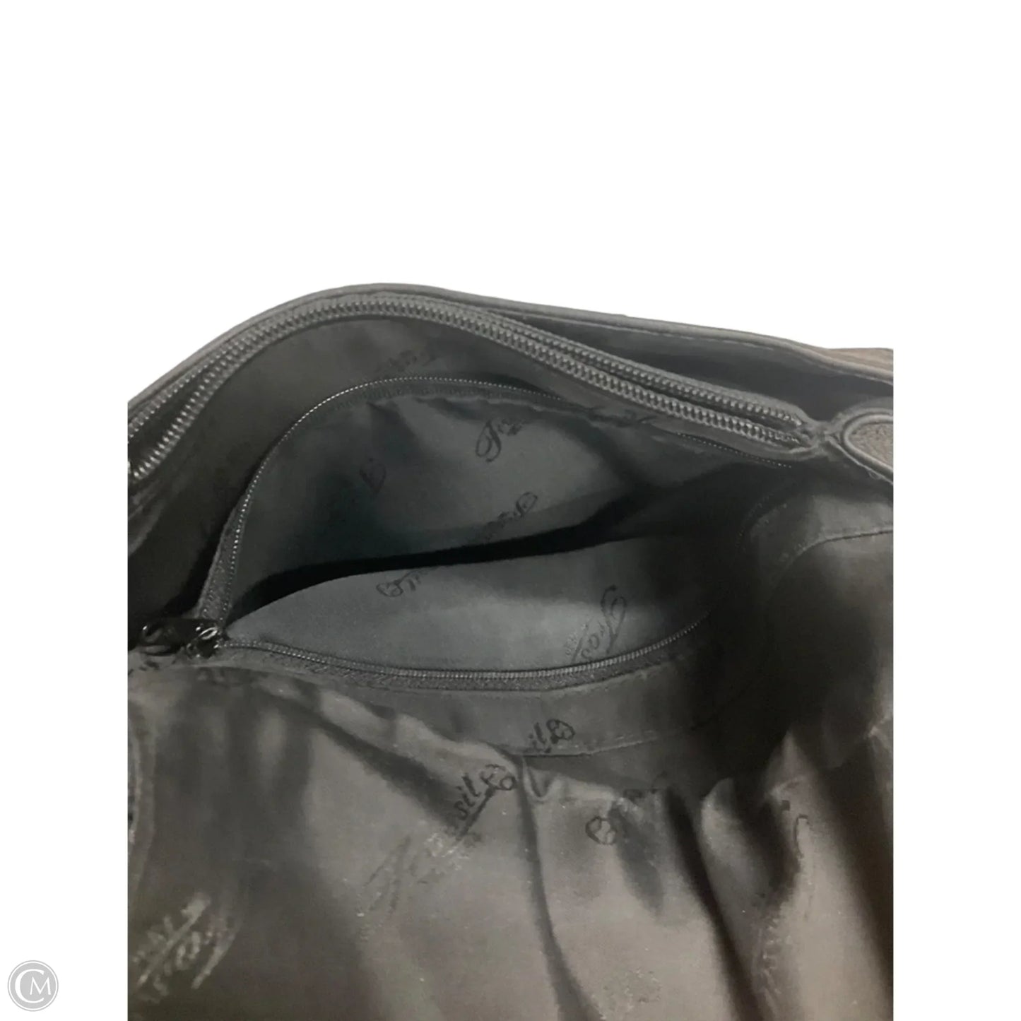 Crossbody Leather By Fossil, Size: Medium