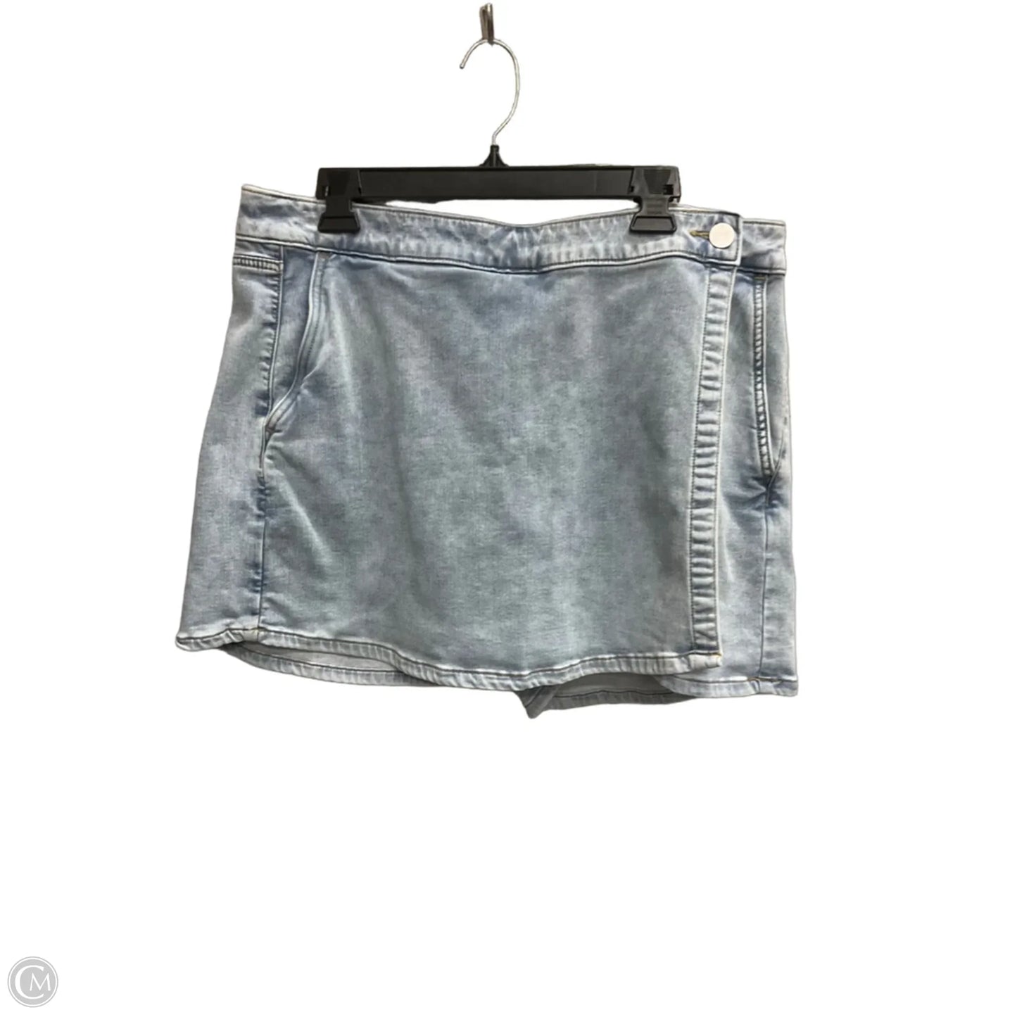 Skirt Midi By Lane Bryant In Blue Denim, Size: 14
