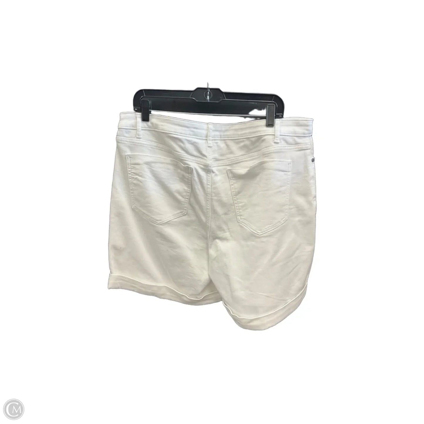Shorts By Simply Vera In White, Size: 16