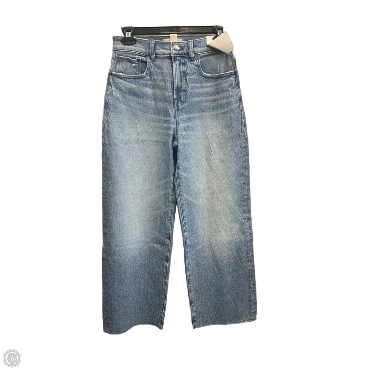 Jeans Wide Leg By Madewell In Blue Denim, Size: 6